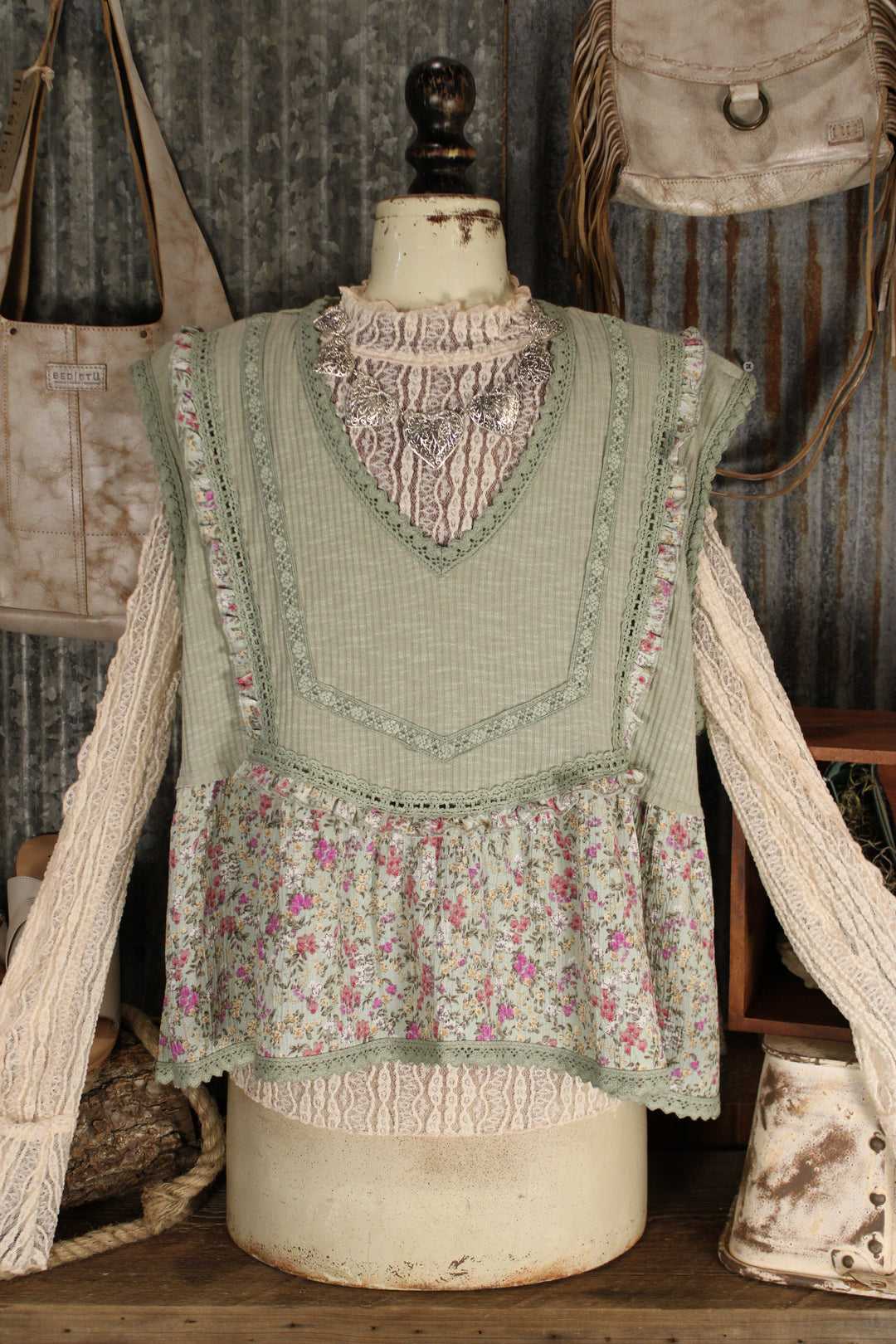 Willow Garden Sage Tank