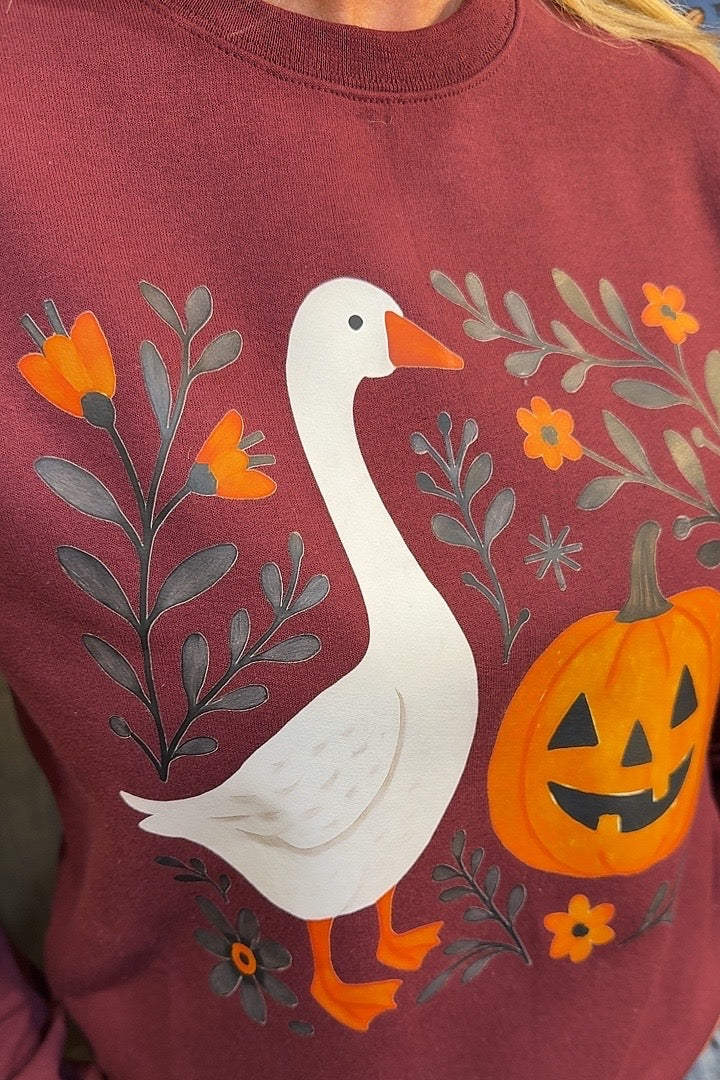 FGO Harvest Honker Maroon Sweatshirt