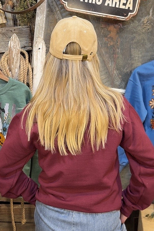 FGO Harvest Honker Maroon Sweatshirt