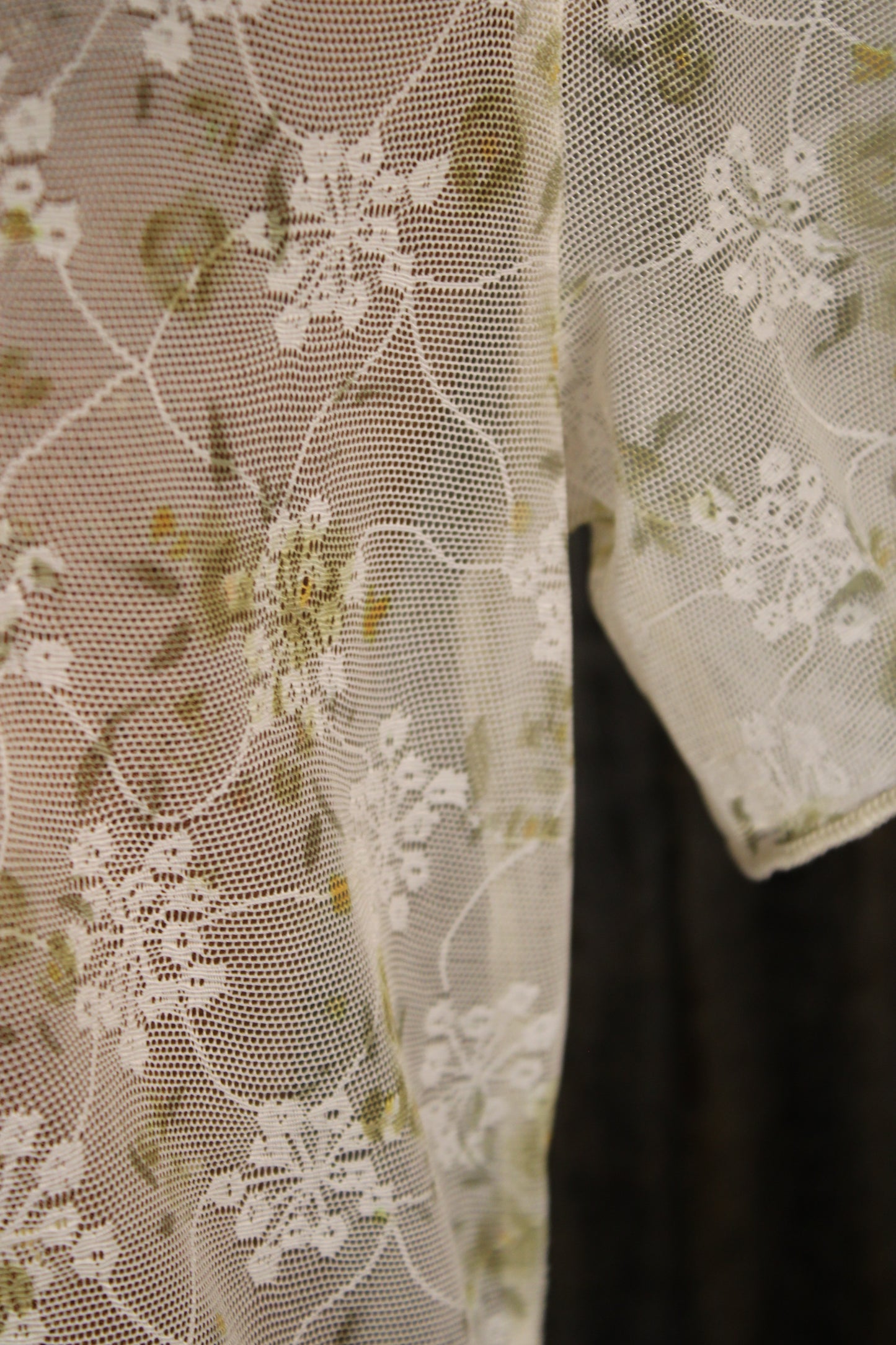 Desert Bloom Mesh Blouse