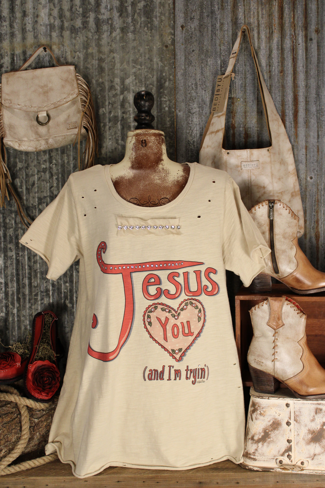 Jesus Loves You Tunic