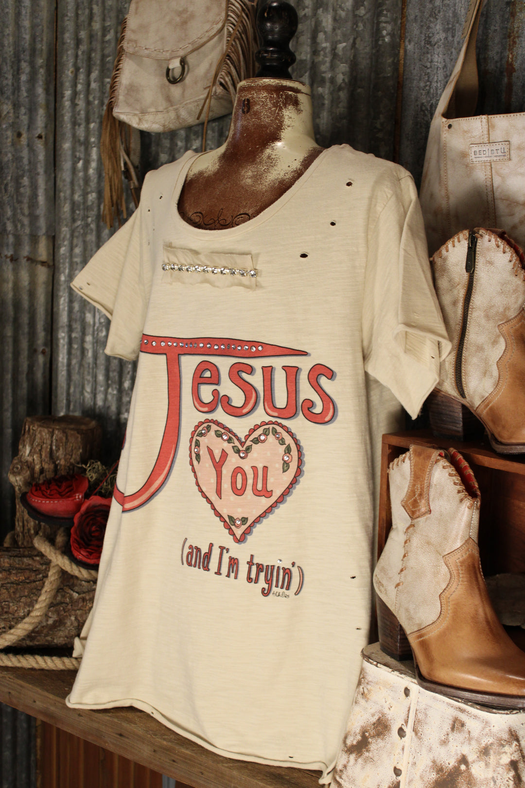 Jesus Loves You Tunic