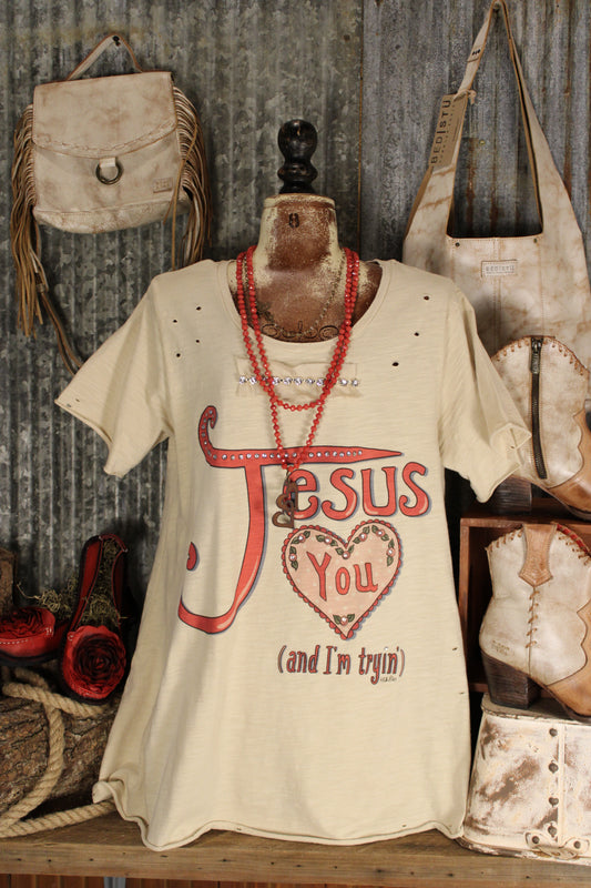 Jesus Loves You Tunic