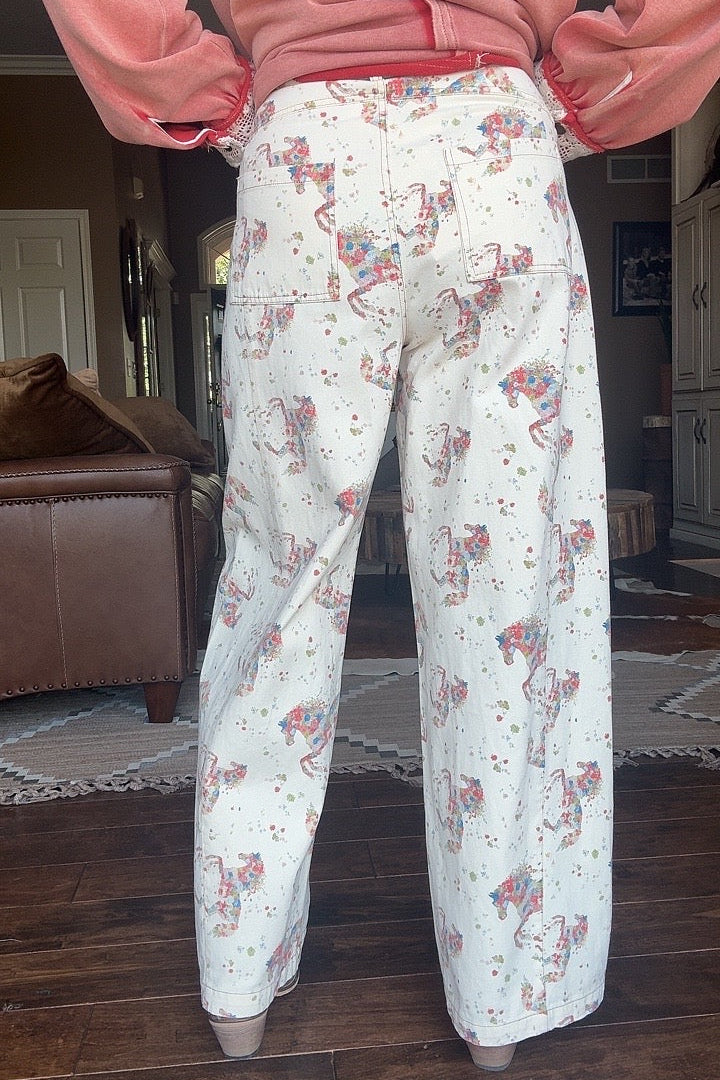 Whispering Hooves Cotton Jeans