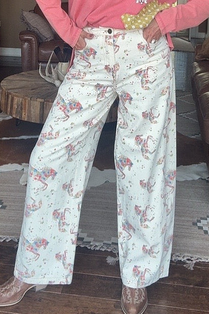 Whispering Hooves Cotton Jeans