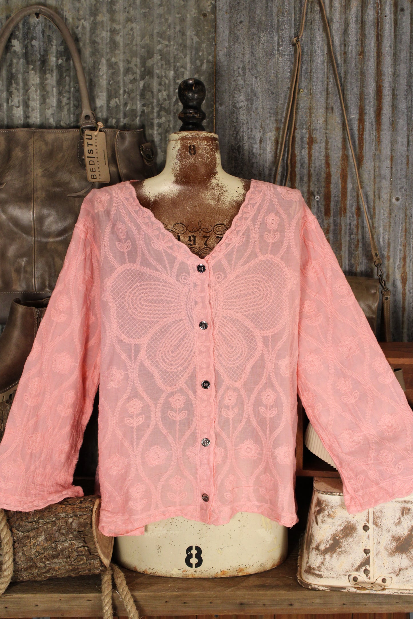 Heirloom Petal Pink Blouse