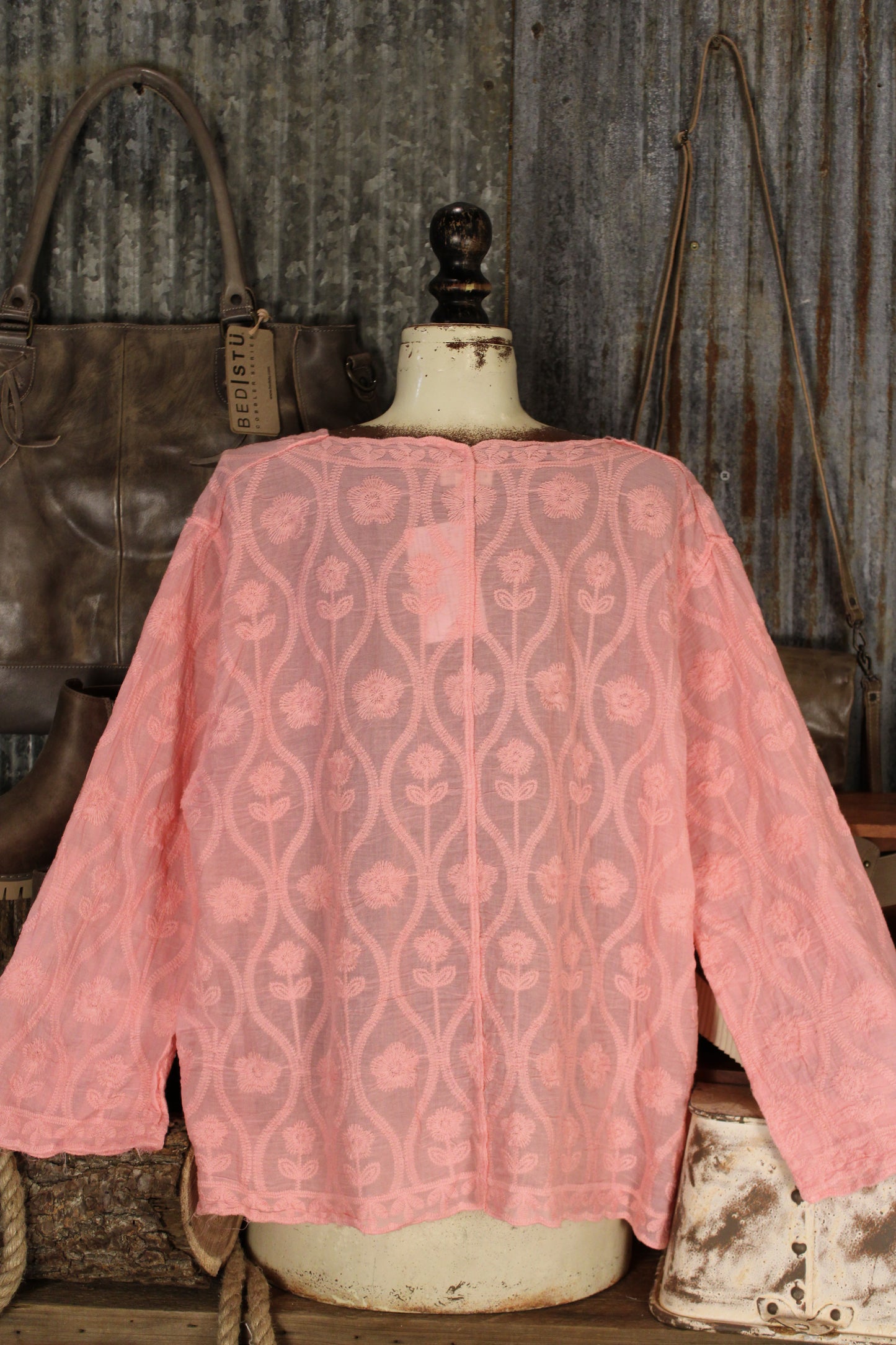 Heirloom Petal Pink Blouse