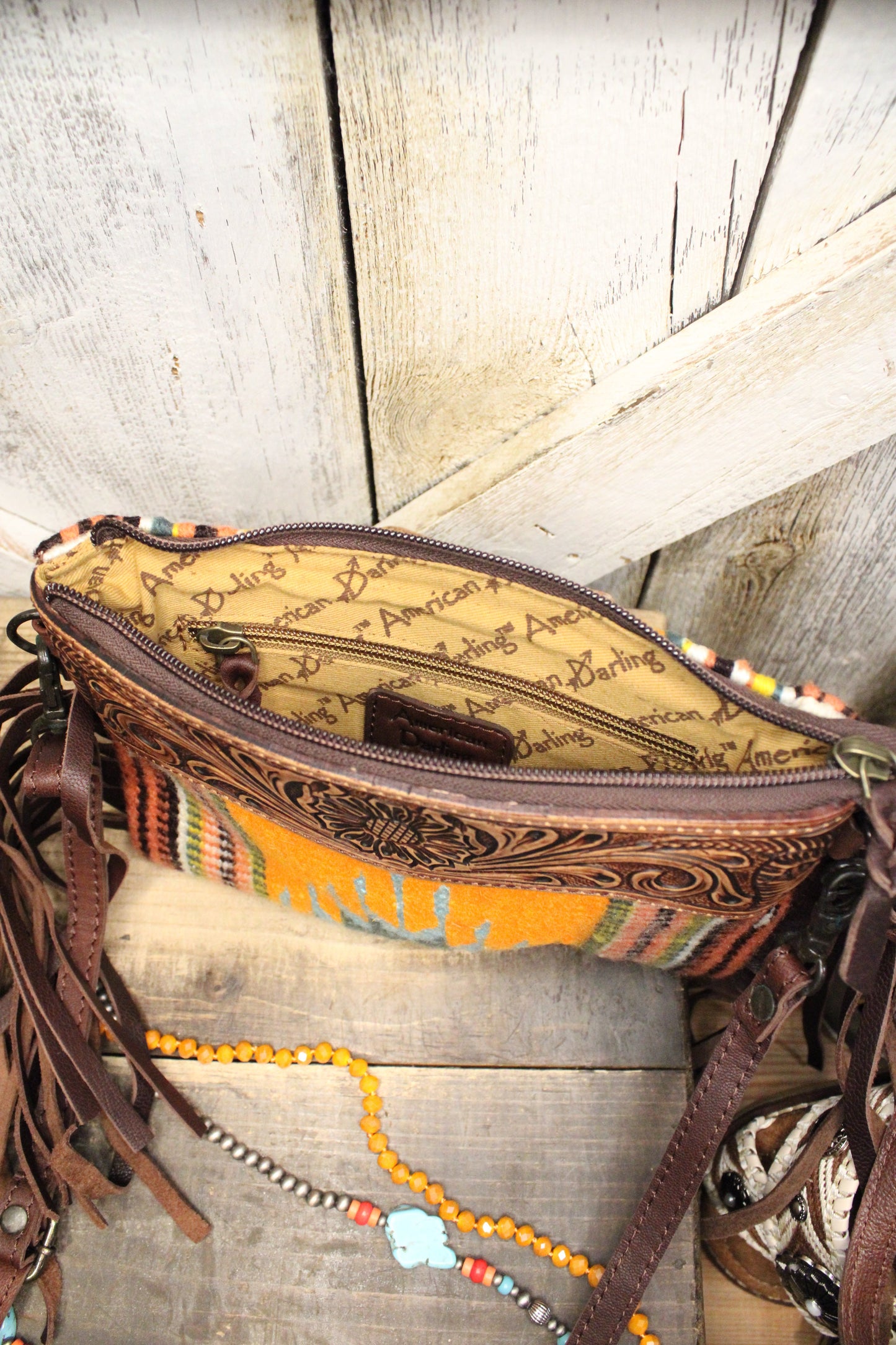 Fringe Fun Leather Handbag