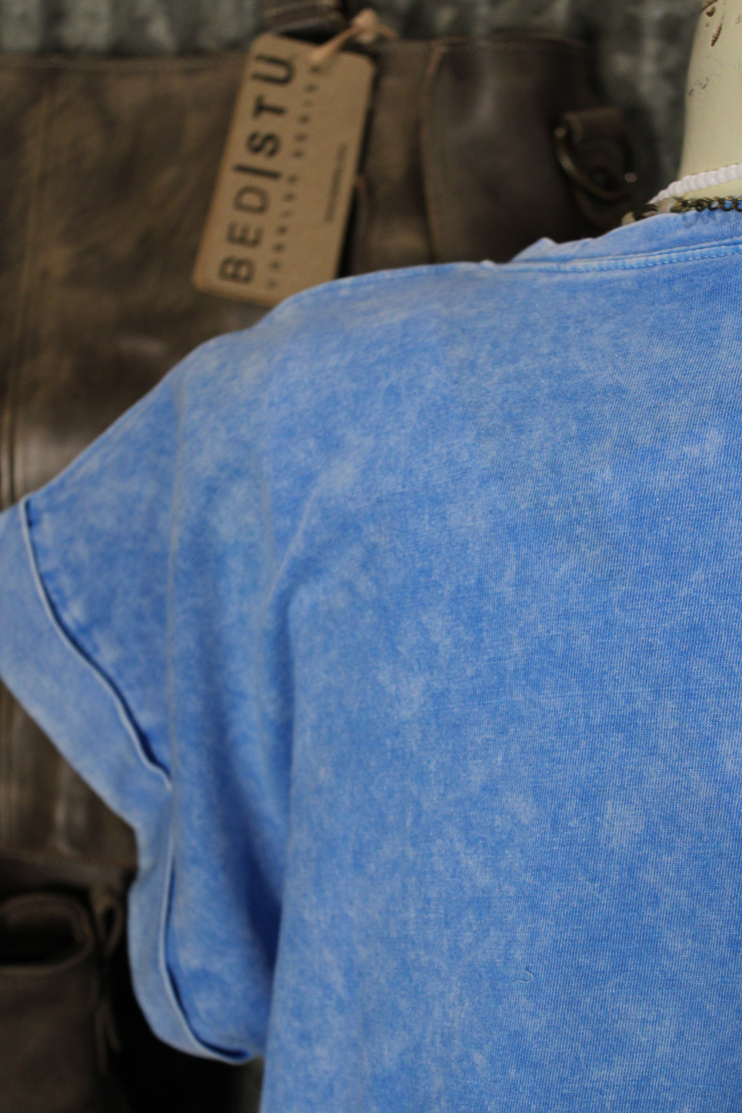 Cloud Soft Sky Blue Cotton Top