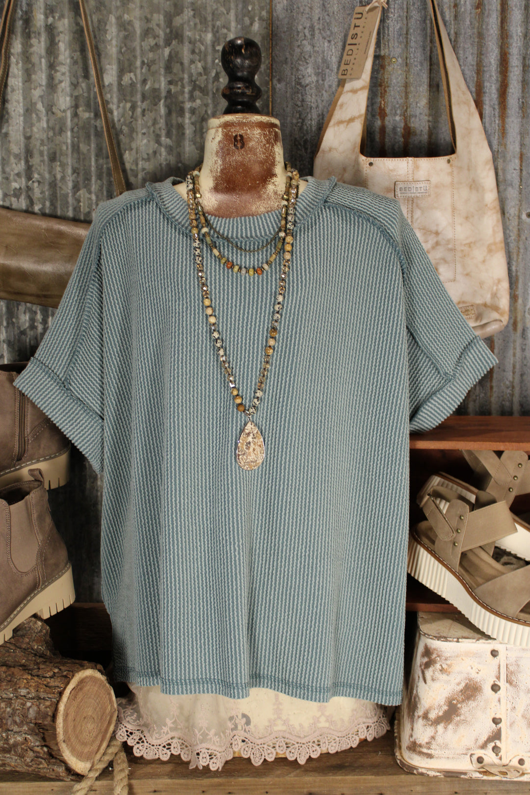 Easy Knit Jade Top