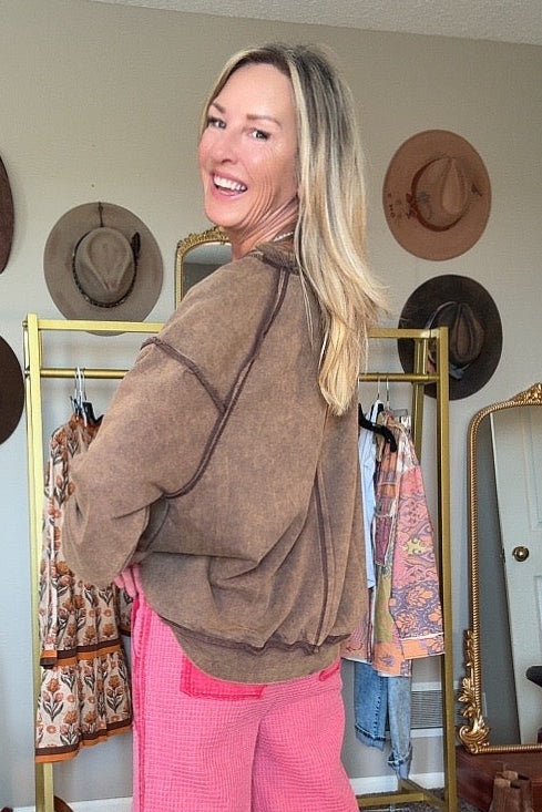 Cocoa Petals Sweatshirt