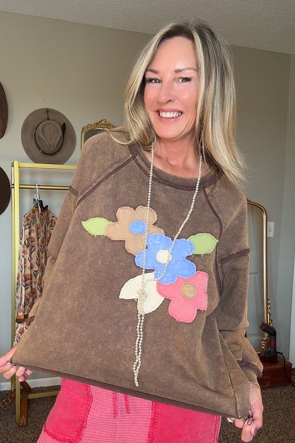 Cocoa Petals Sweatshirt