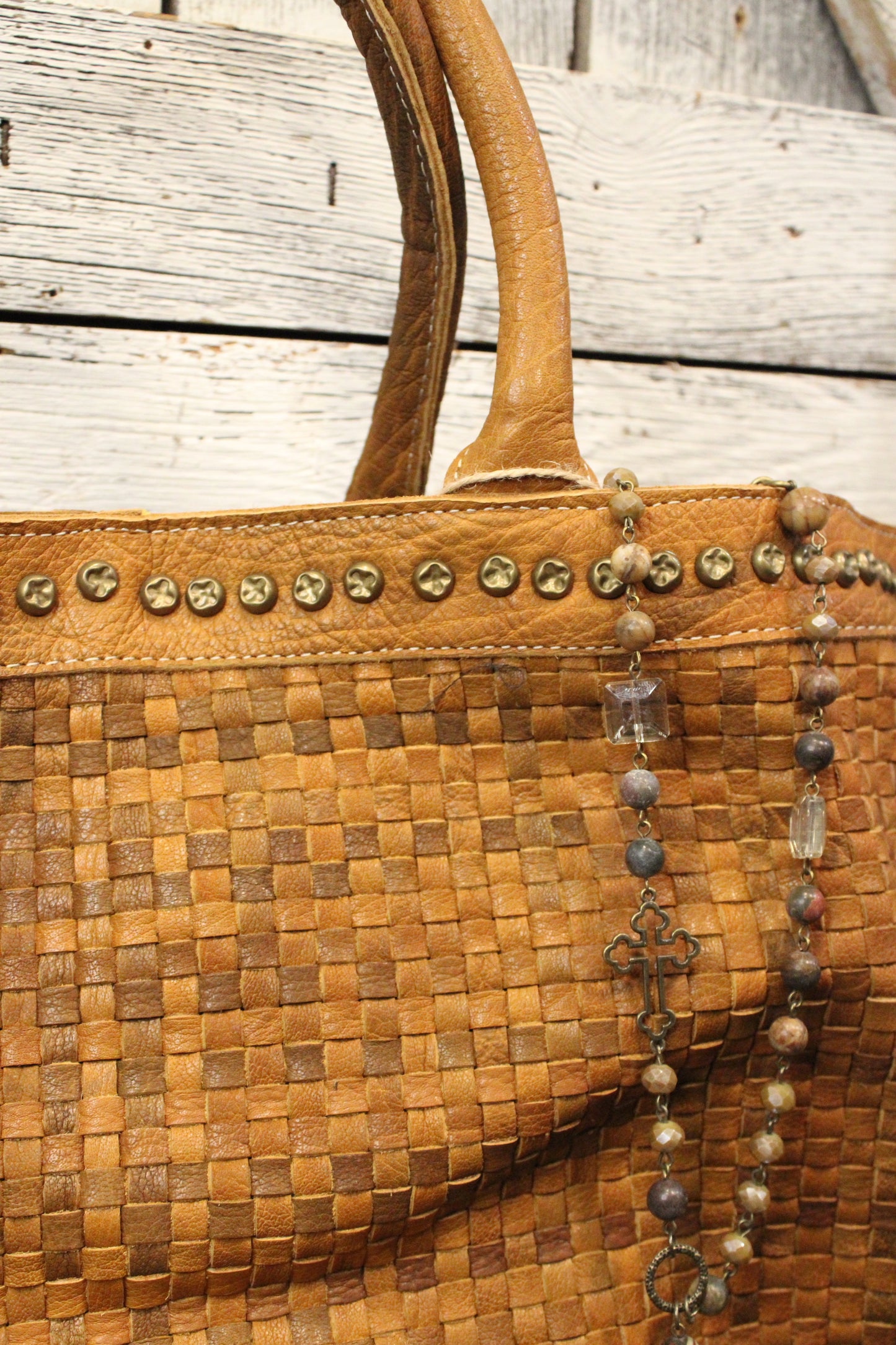 Woven Beauty Bag