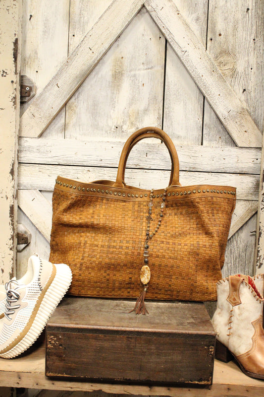 Woven Beauty Bag