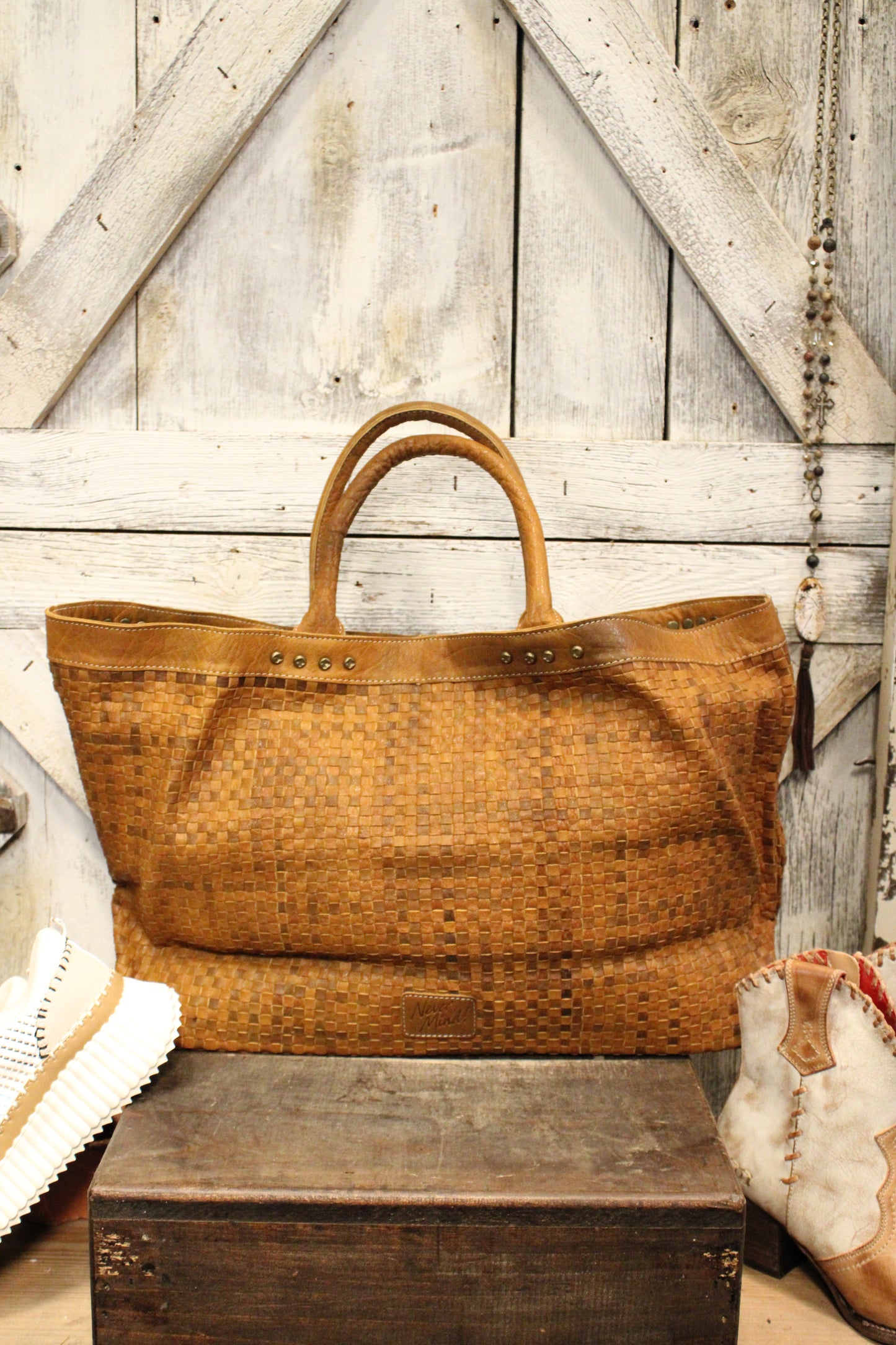 Woven Beauty Bag