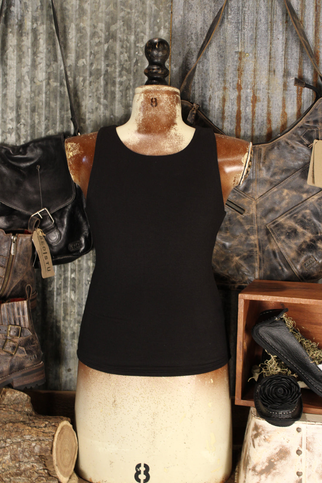 Velora Midnight Tank Top