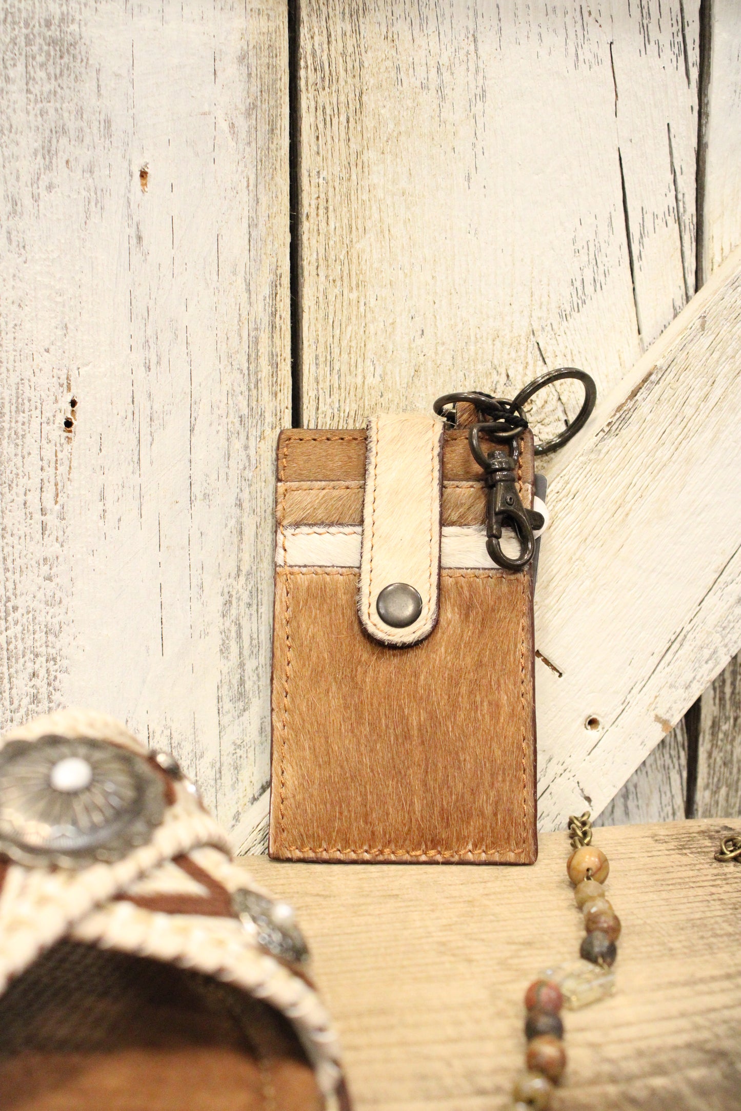 Western Leather Card Holder
