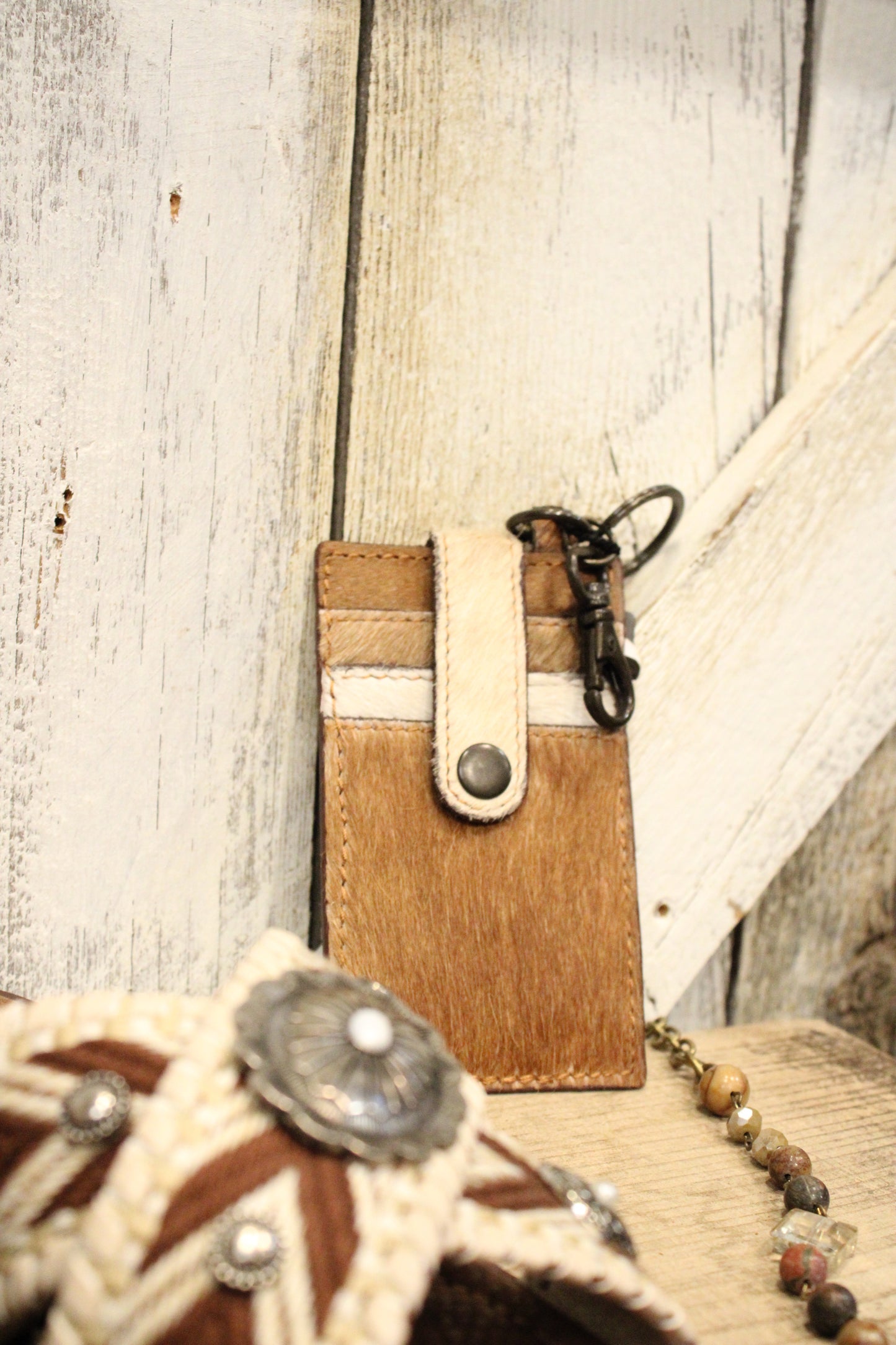 Western Leather Card Holder