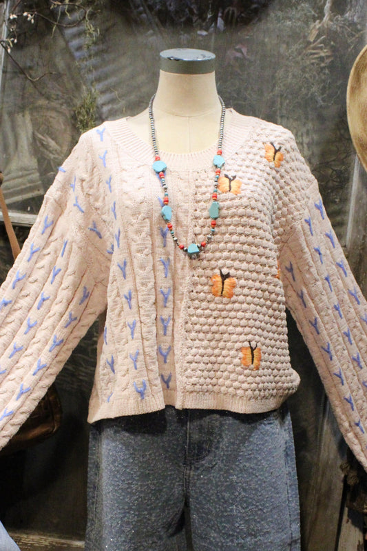 Feeling Butterflies Sweater