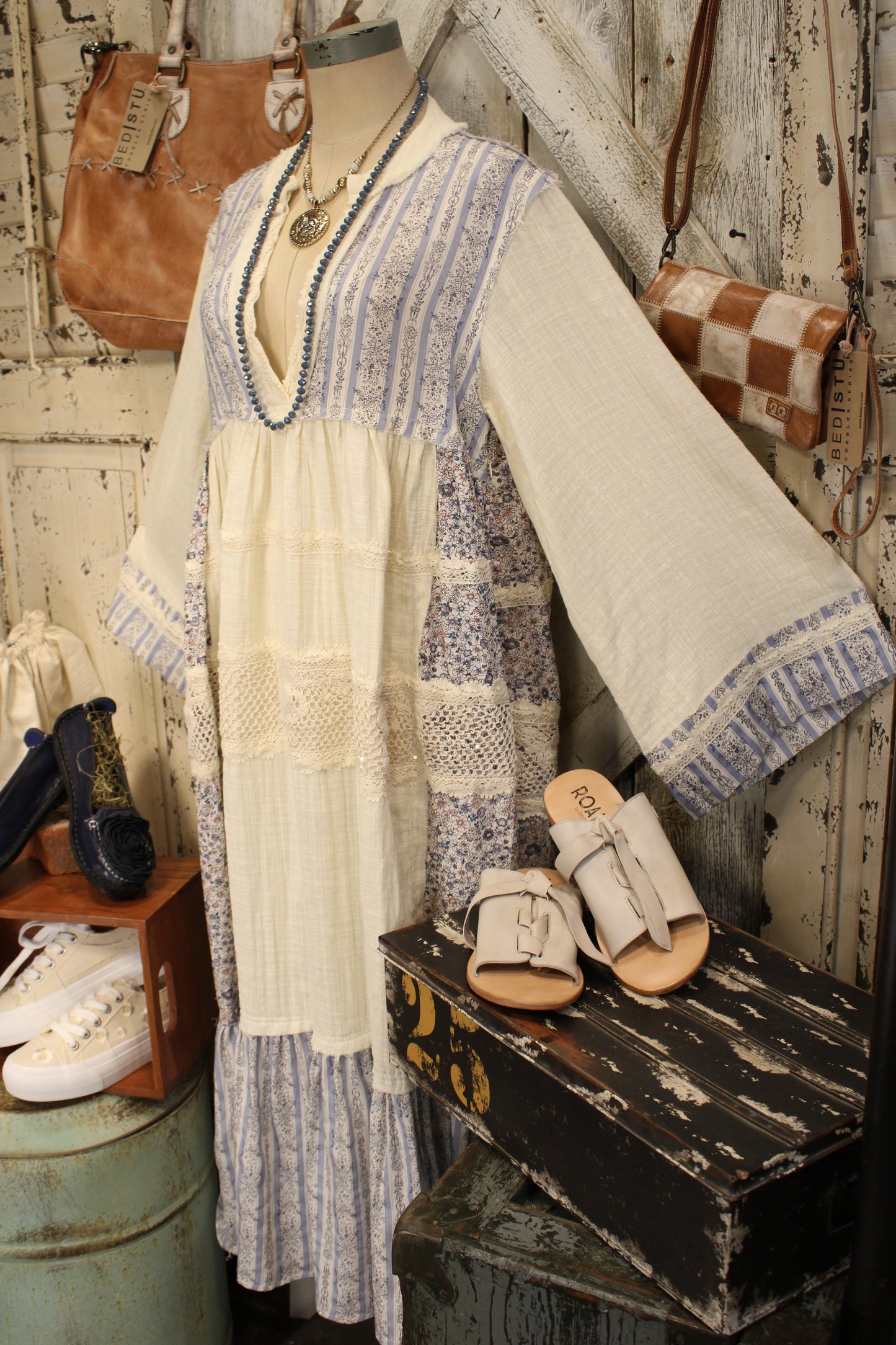 Sweet Briar Periwinkle Dress