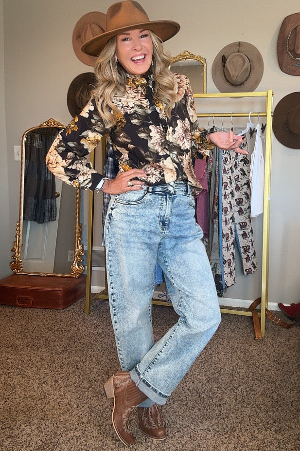Golden Garden Blouse
