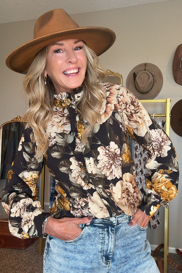 Golden Garden Blouse