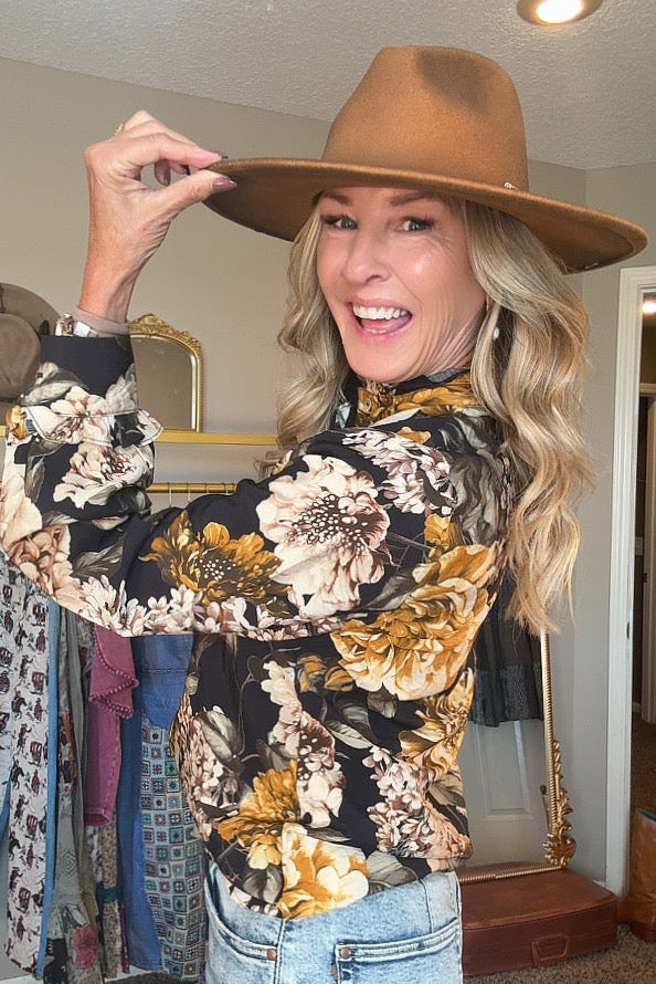 Golden Garden Blouse