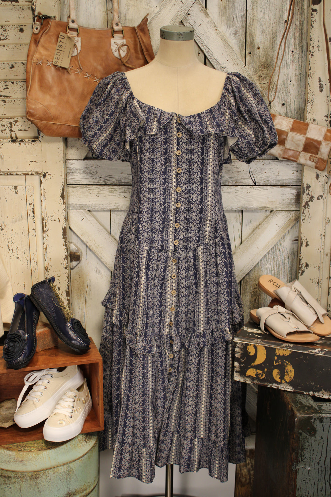 Saddle Creek Floral Dress