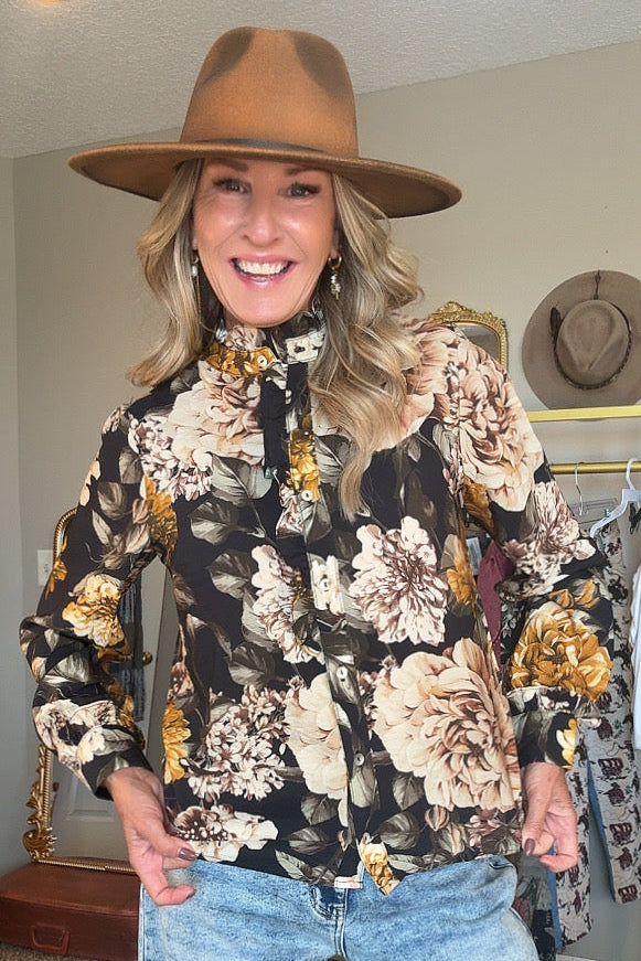 Golden Garden Blouse
