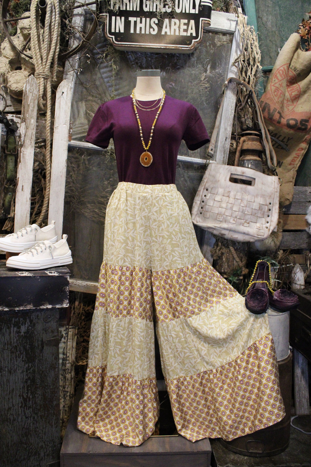 Lavender Love Bell Bottoms