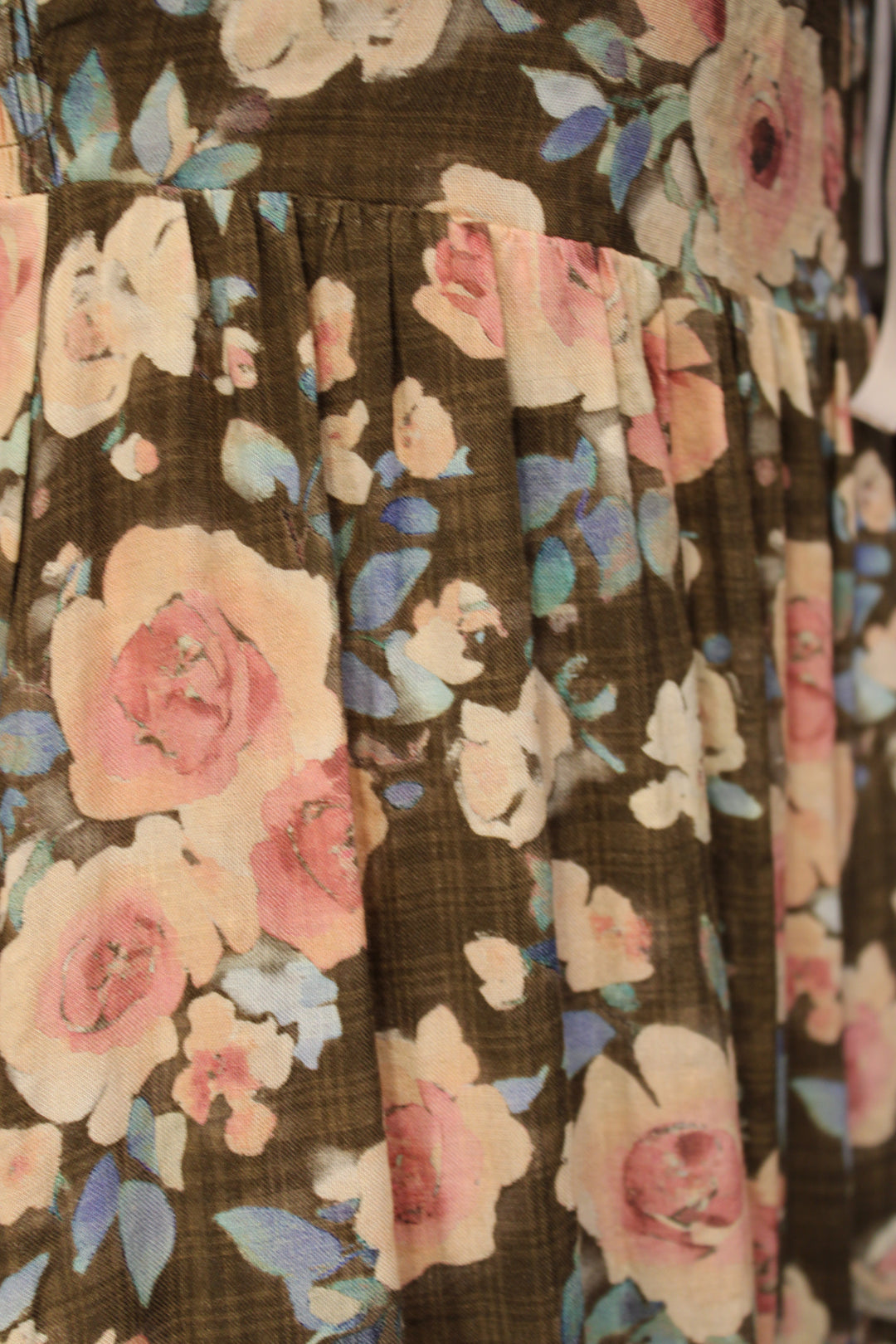 Prairie Rose Mocha Dress