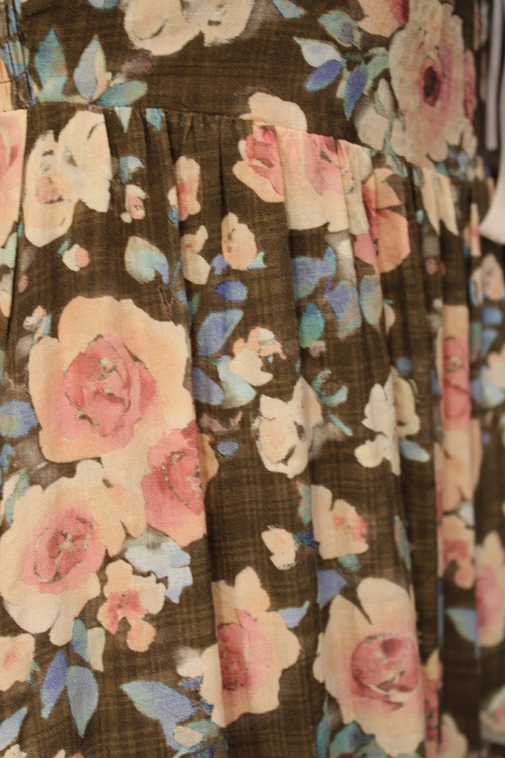 Prairie Rose Mocha Dress