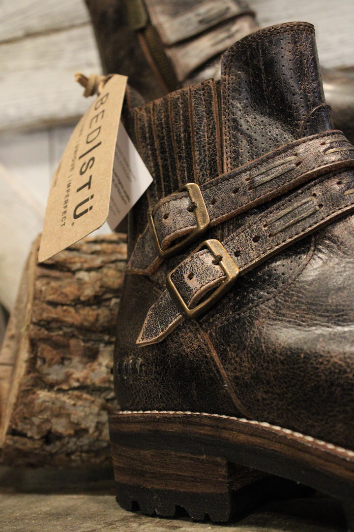 Bed|Stu Daring Black Lux Boots