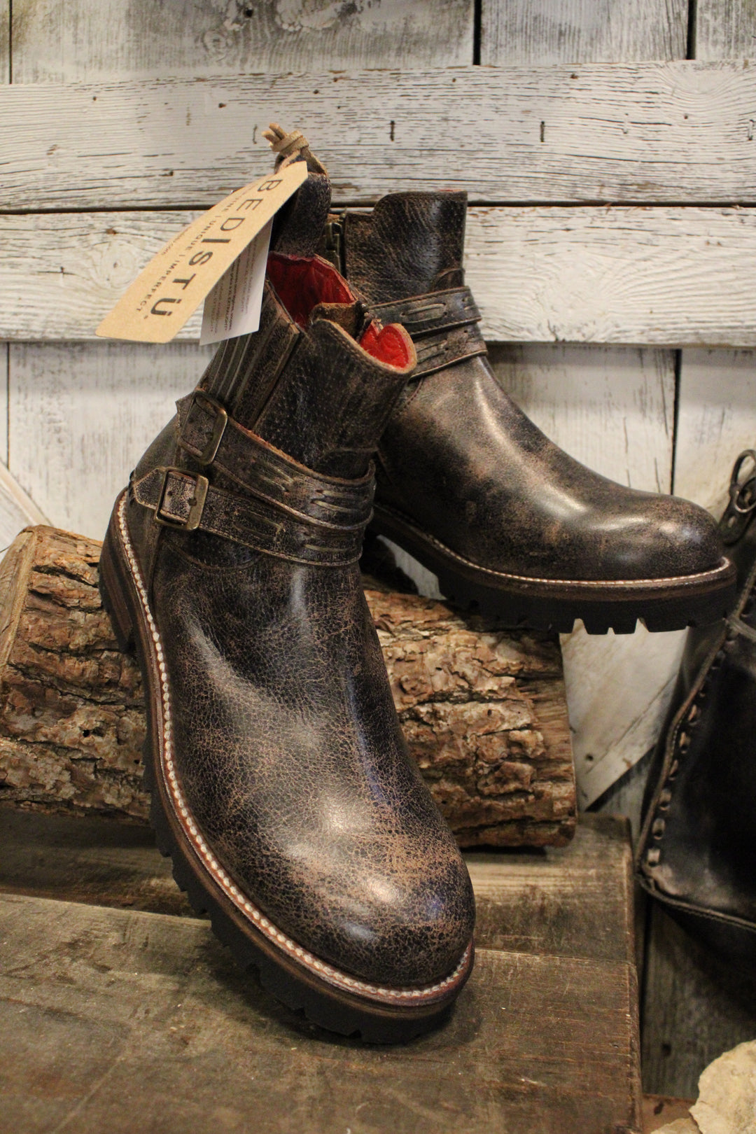 Bed|Stu Daring Black Lux Boots
