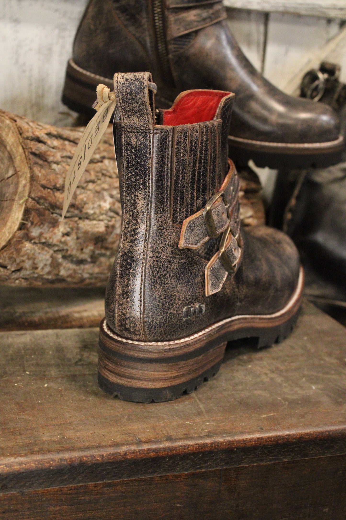 Bed|Stu Daring Black Lux Boots