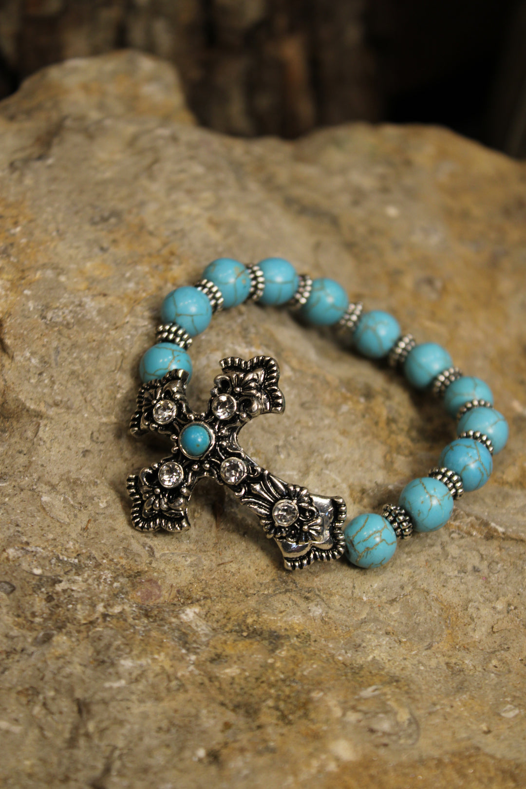 Desert Light Cross Bracelet