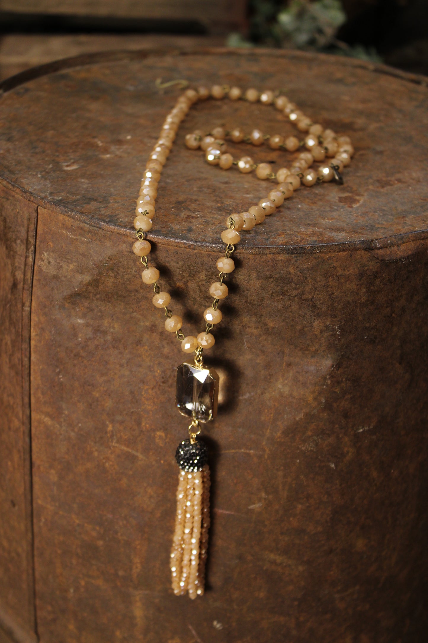 Athena Peach Necklace