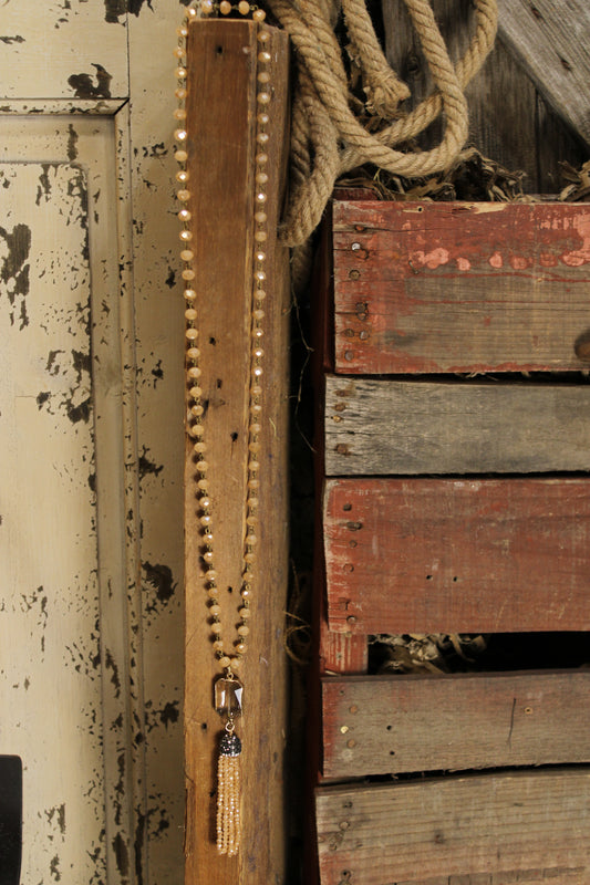 Athena Peach Necklace