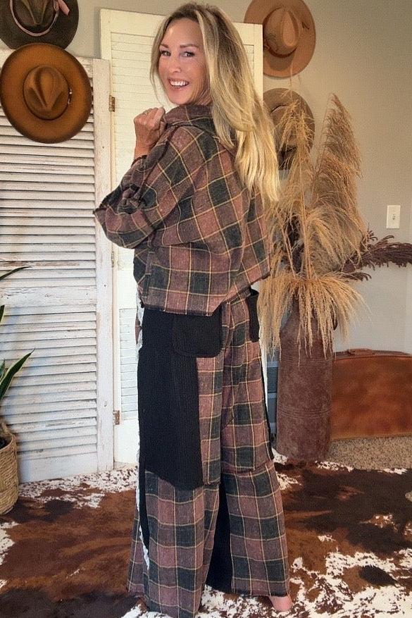 Peyton Plaid Pants