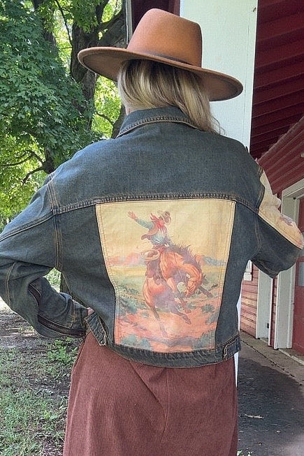 Boots &amp; Broncs Denim Jacket