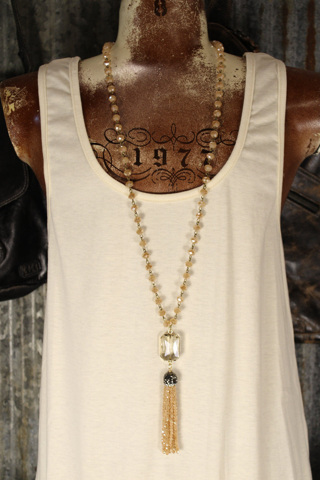 Athena Peach Necklace