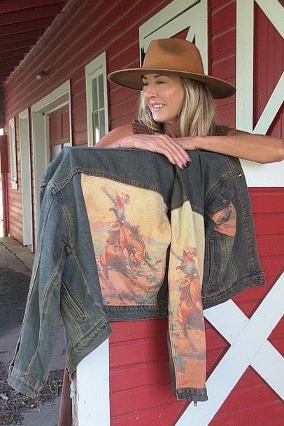 Boots &amp; Broncs Denim Jacket