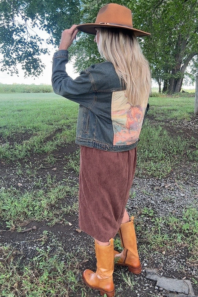 Boots &amp; Broncs Denim Jacket