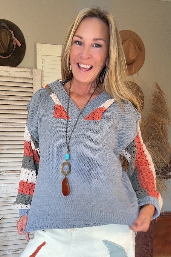 Harvest Haze Hooded Sweater