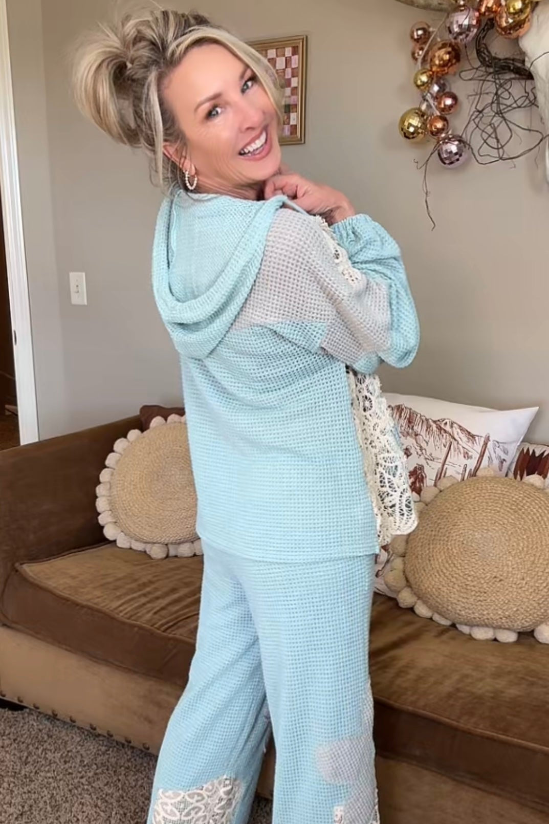 Lacy Lexi Thermal Knit Casual