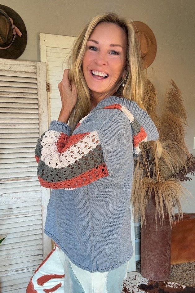 Harvest Haze Hooded Sweater