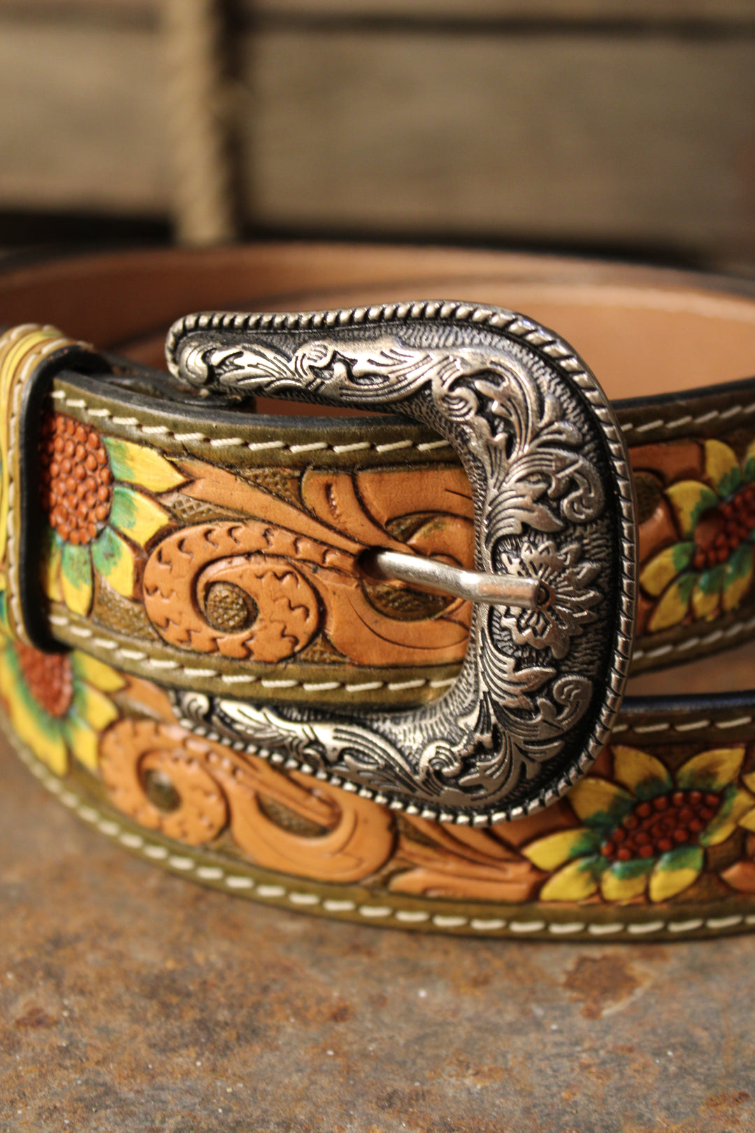 Golden Petal Belt