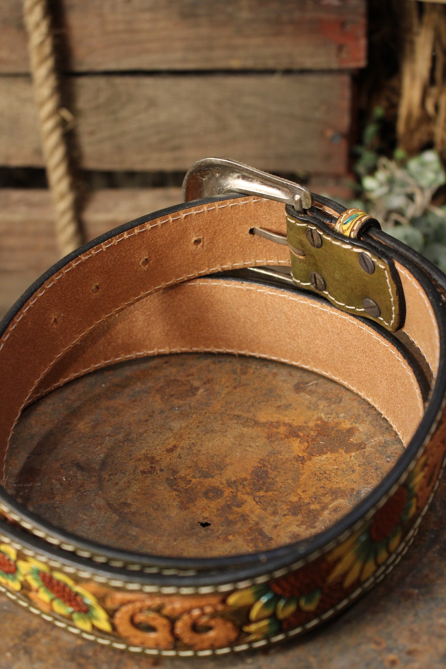 Golden Petal Belt