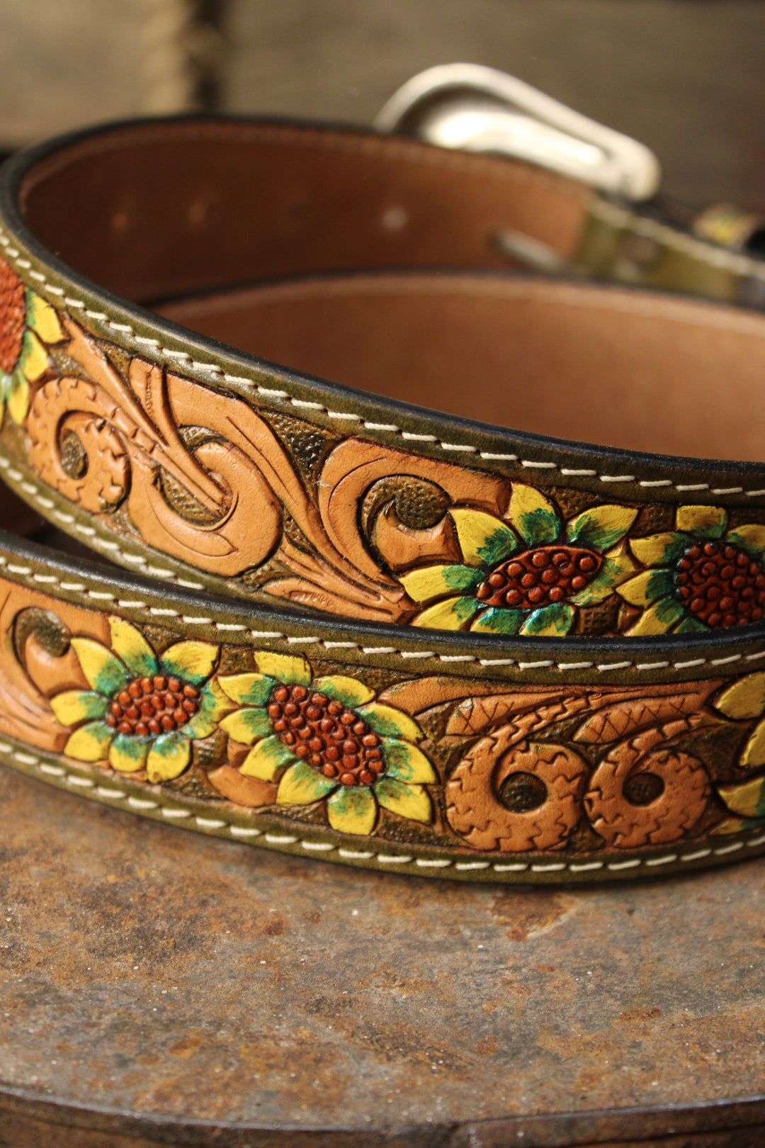Golden Petal Belt