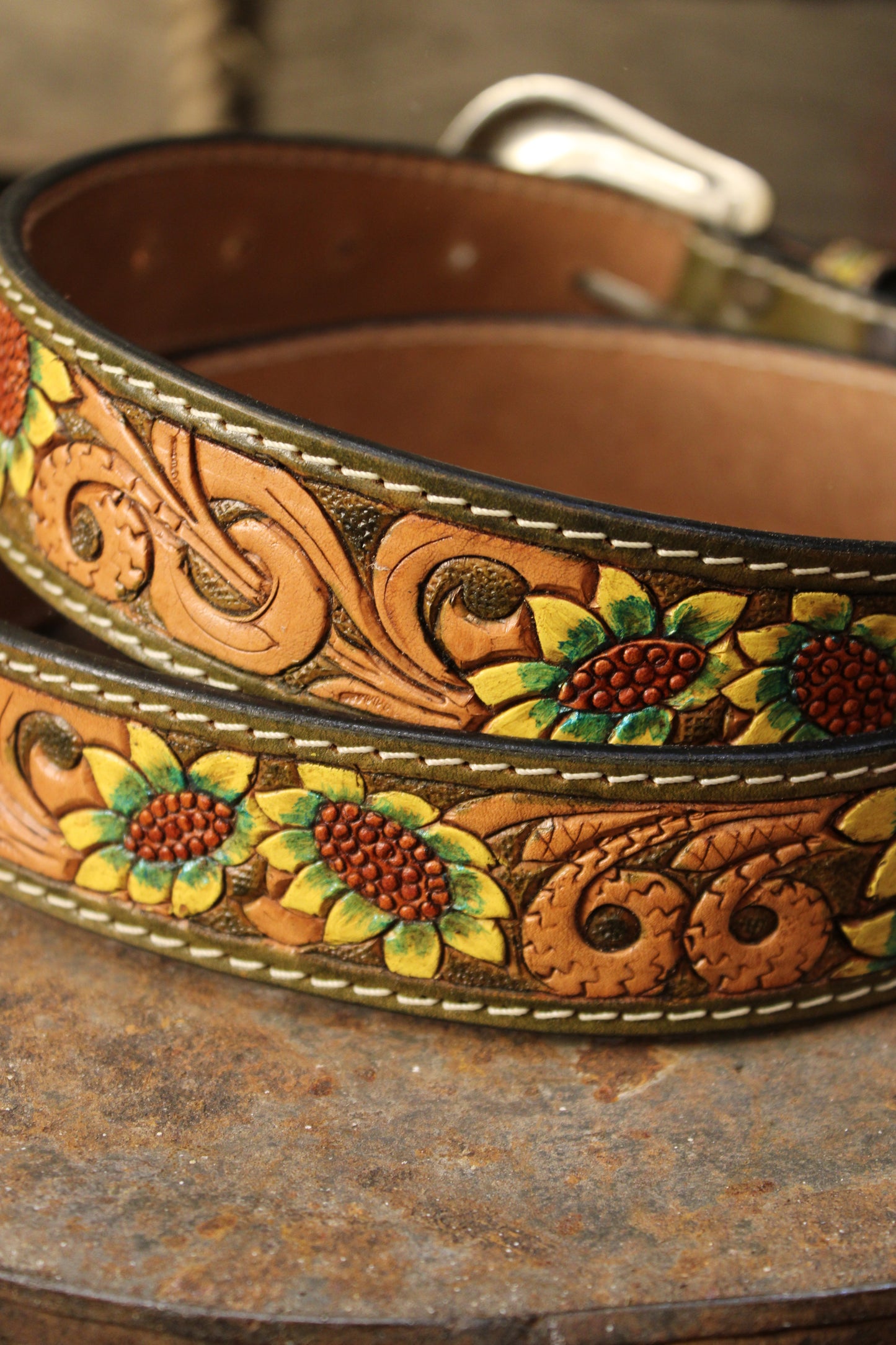 Golden Petal Belt